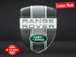 Land Rover Logo Silicone Auto Universel Qualité Pro